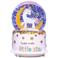 Bebek Unicorn Kar Küresi